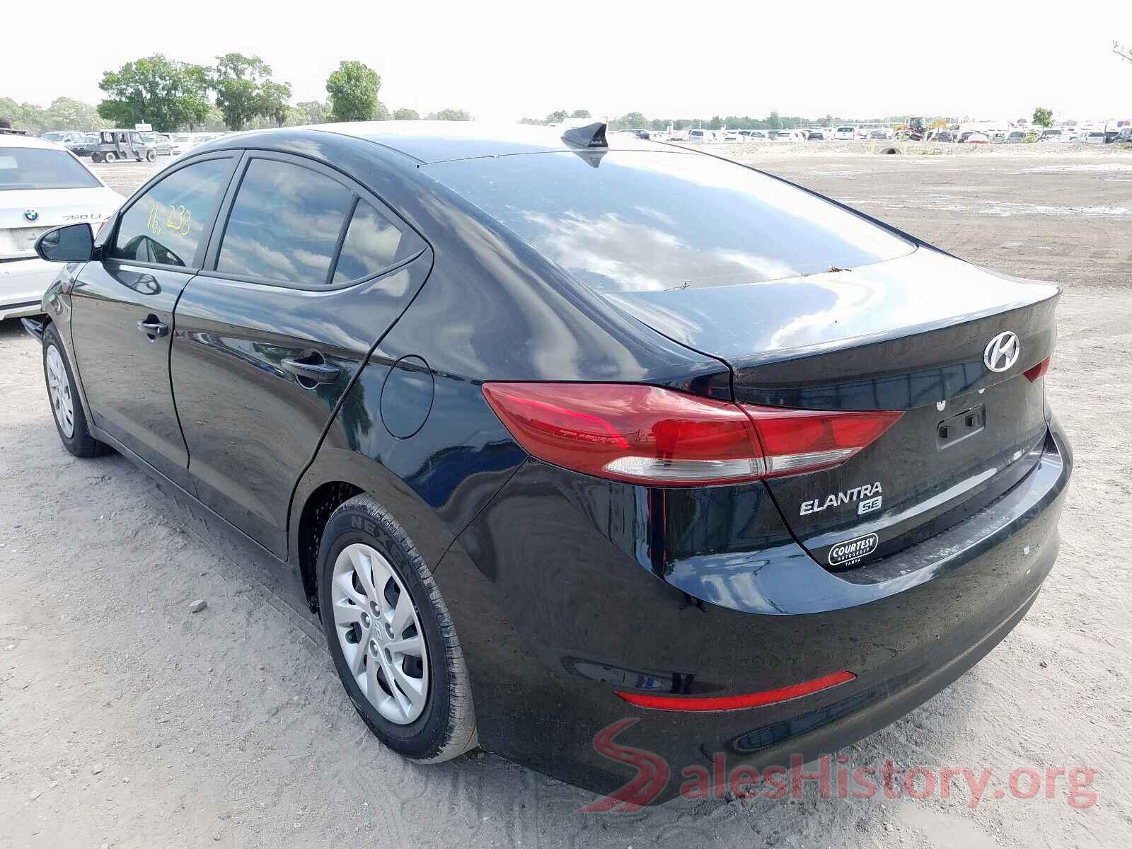 KMHD74LF2HU311529 2017 HYUNDAI ELANTRA