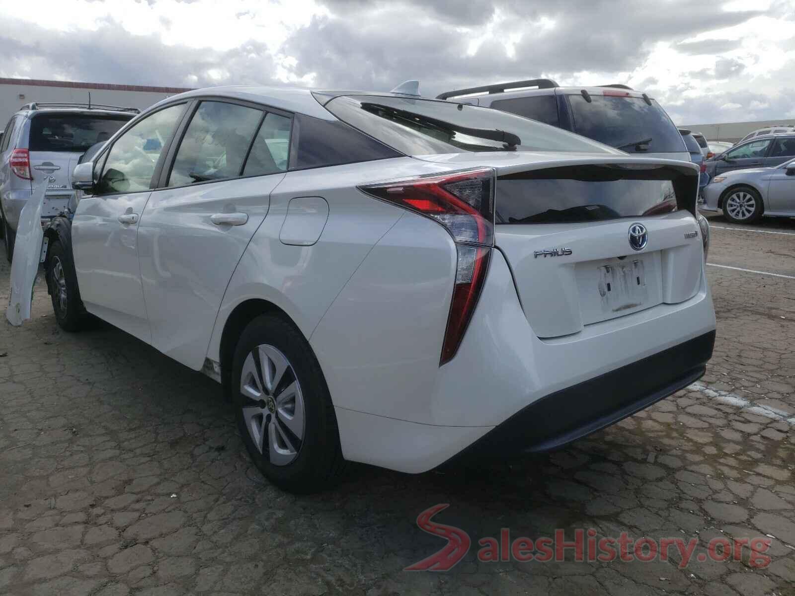 JTDKARFU5G3021620 2016 TOYOTA PRIUS