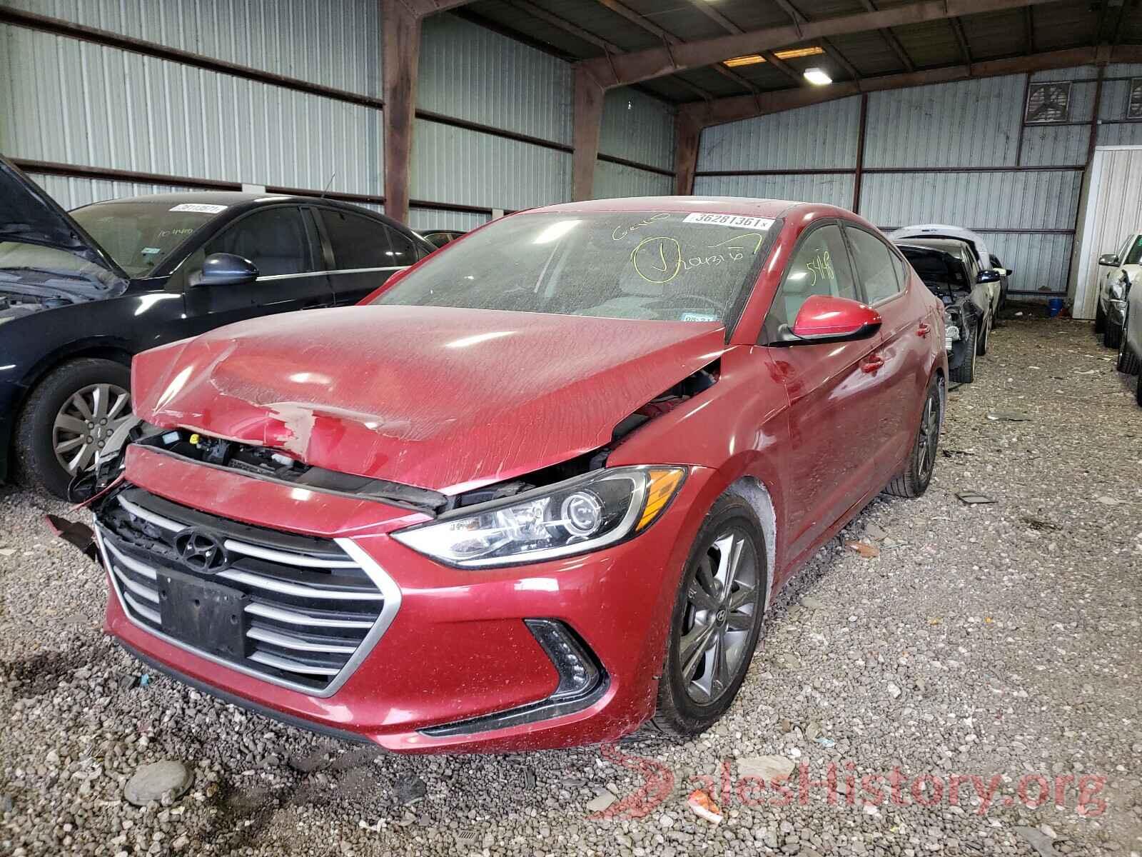 5NPD84LF4HH204316 2017 HYUNDAI ELANTRA