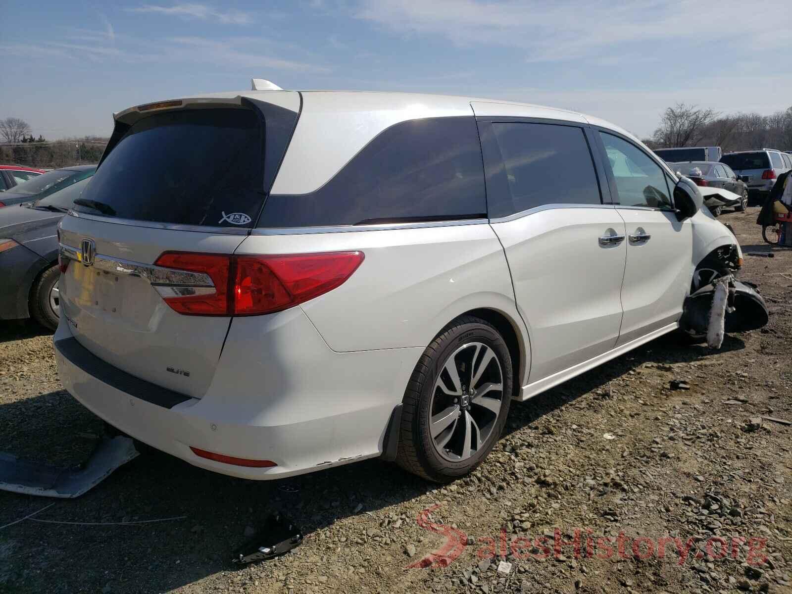 5FNRL6H99JB027950 2018 HONDA ODYSSEY