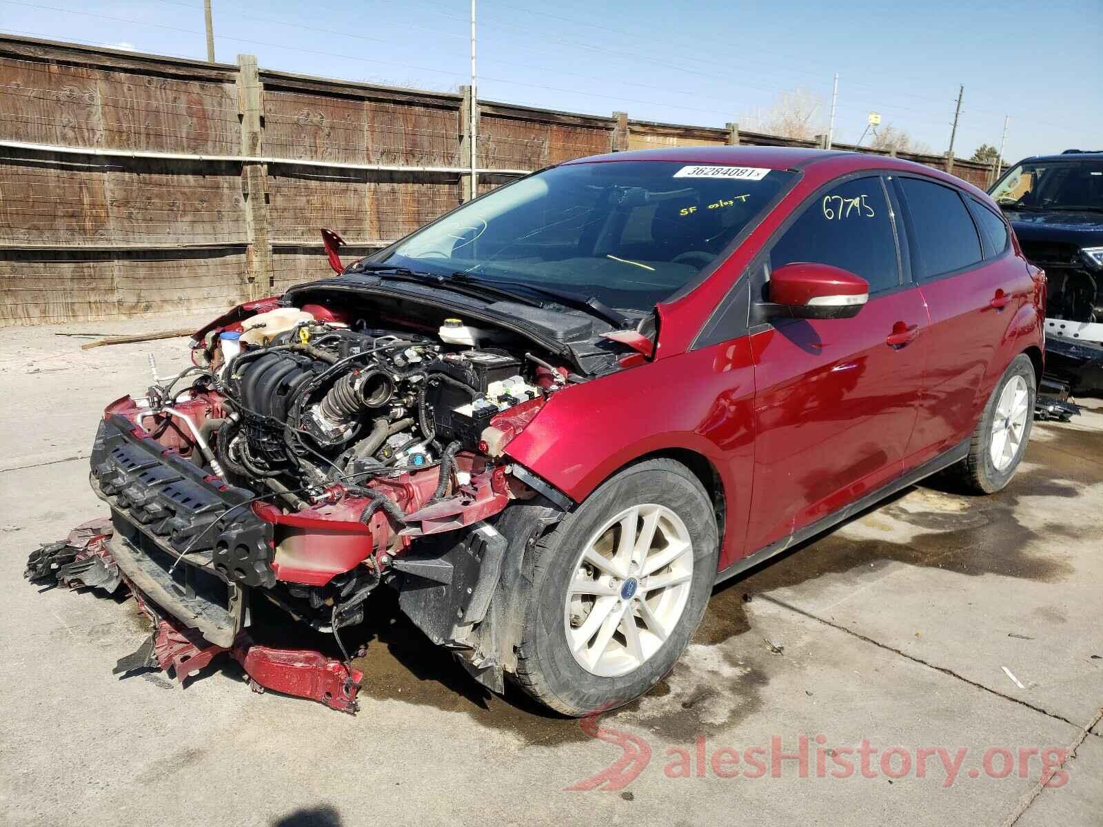 1FADP3K28HL343197 2017 FORD FOCUS