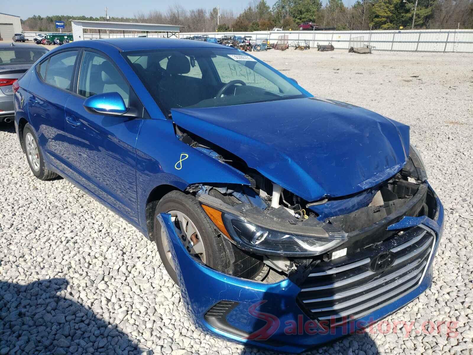 5NPD74LF2HH163476 2017 HYUNDAI ELANTRA