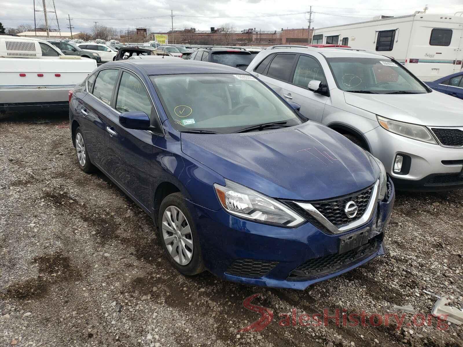 3N1AB7AP1KY386605 2019 NISSAN SENTRA