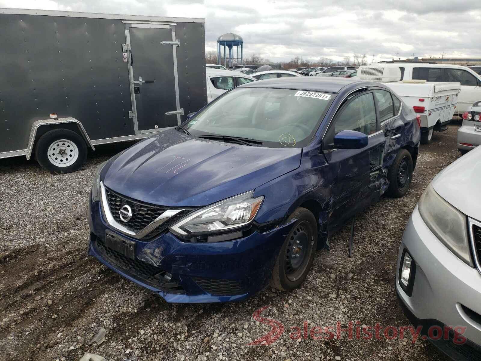 3N1AB7AP1KY386605 2019 NISSAN SENTRA