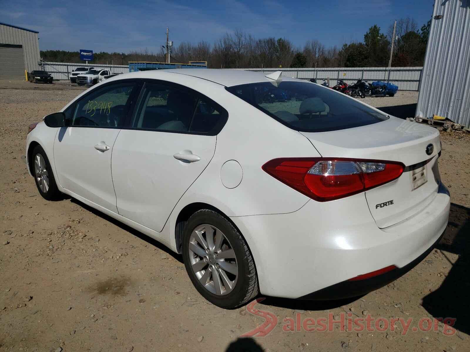 KNAFX4A66G5445739 2016 KIA FORTE