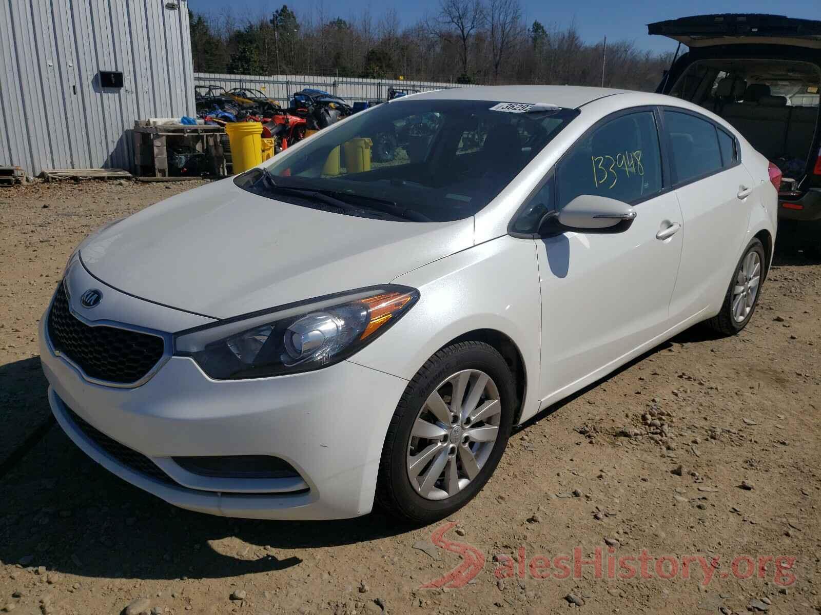 KNAFX4A66G5445739 2016 KIA FORTE