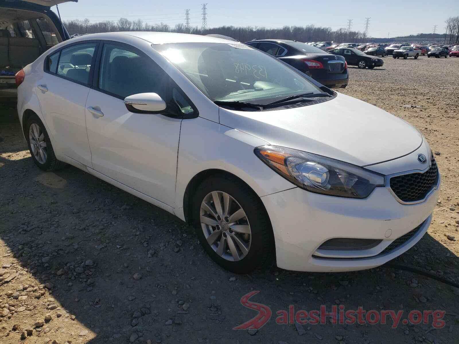 KNAFX4A66G5445739 2016 KIA FORTE