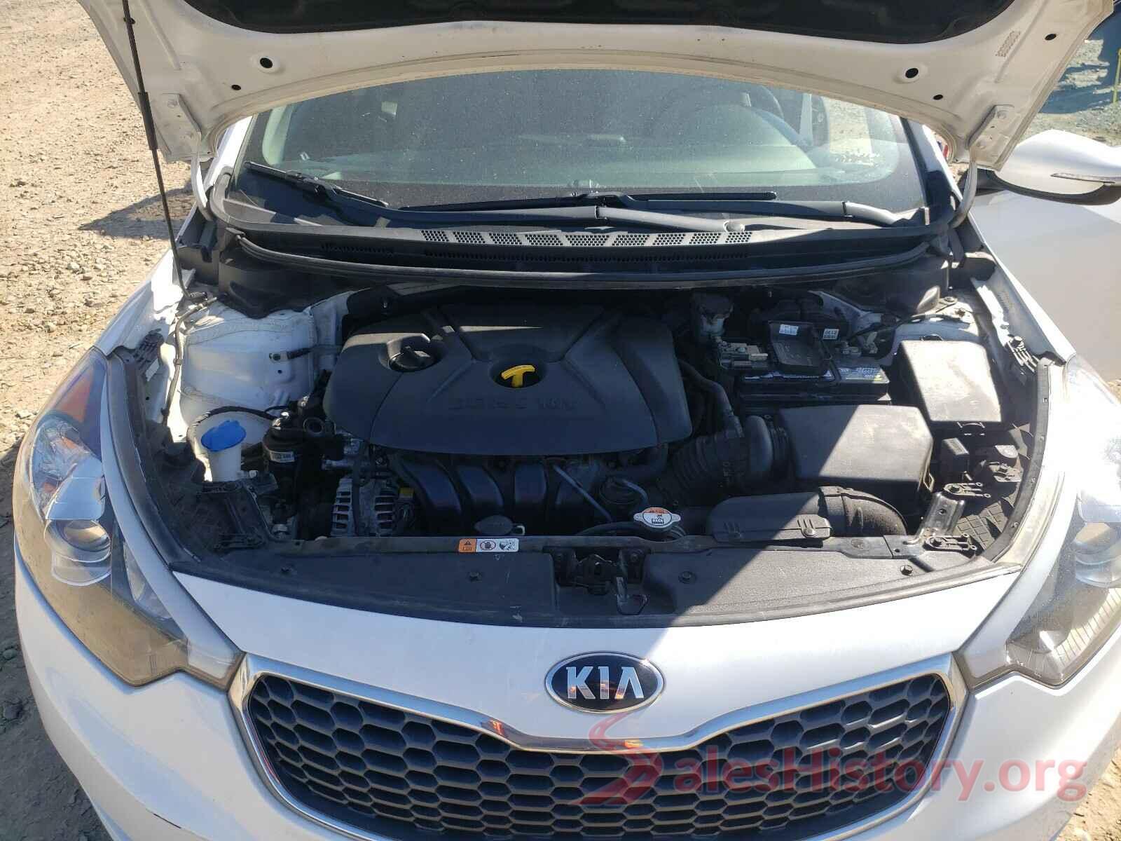 KNAFX4A66G5445739 2016 KIA FORTE