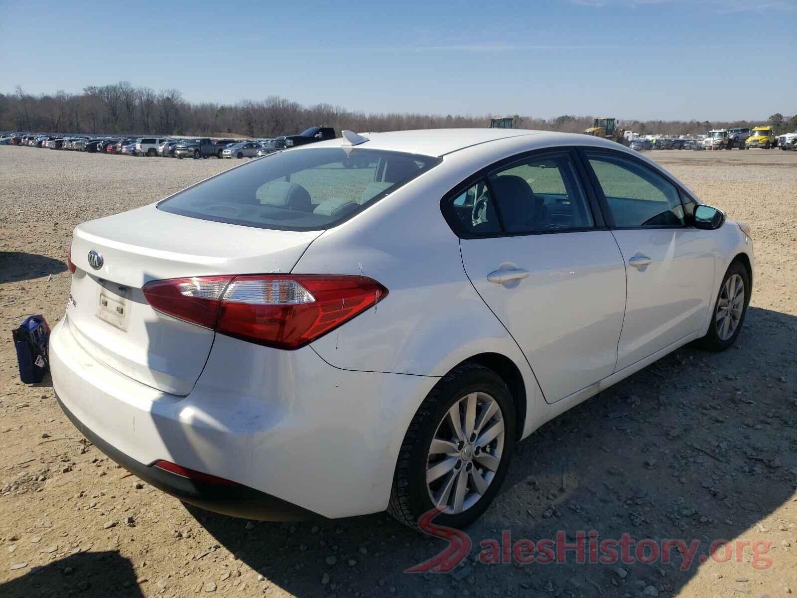 KNAFX4A66G5445739 2016 KIA FORTE