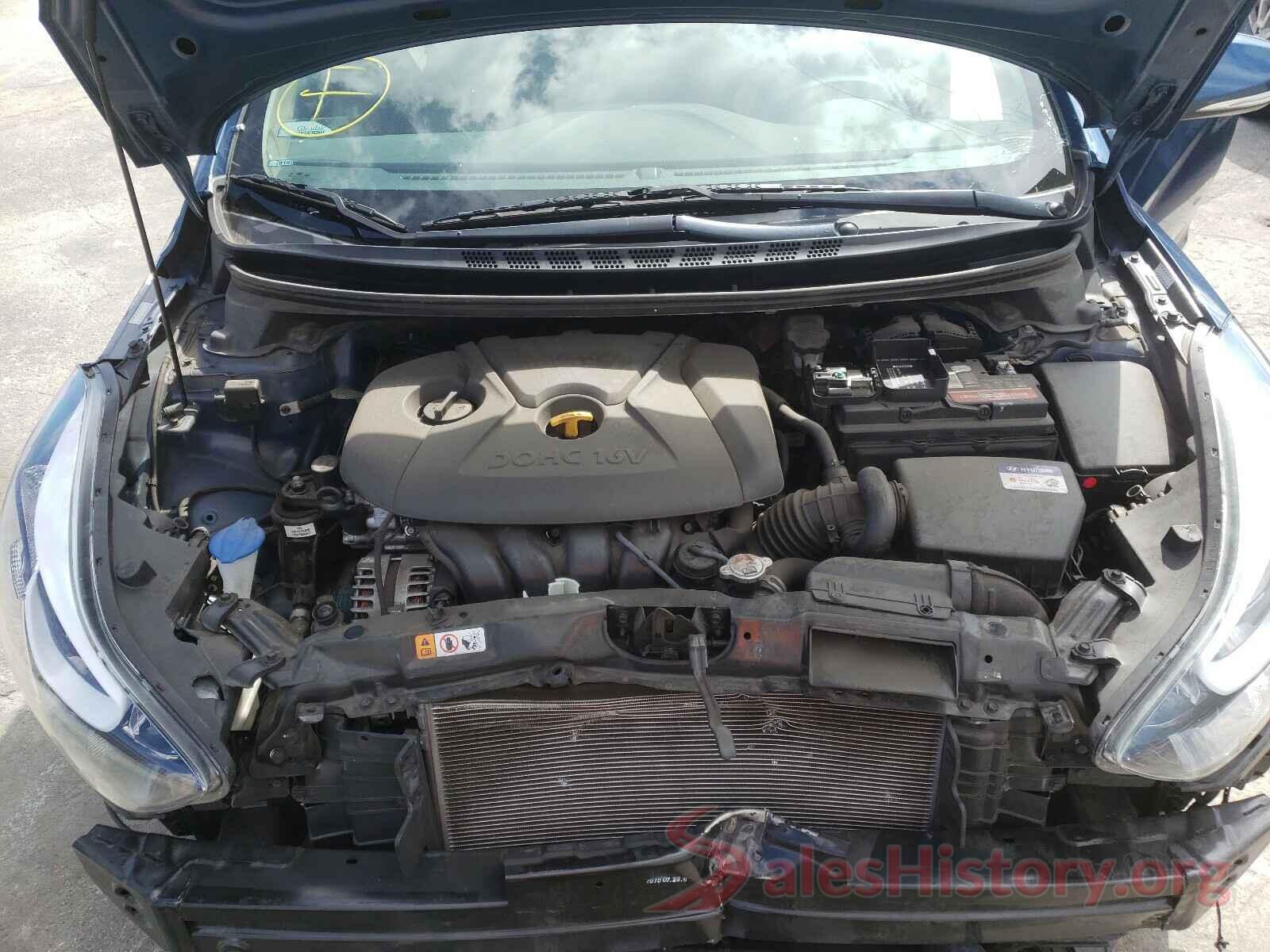 KMHDH4AE7GU623013 2016 HYUNDAI ELANTRA