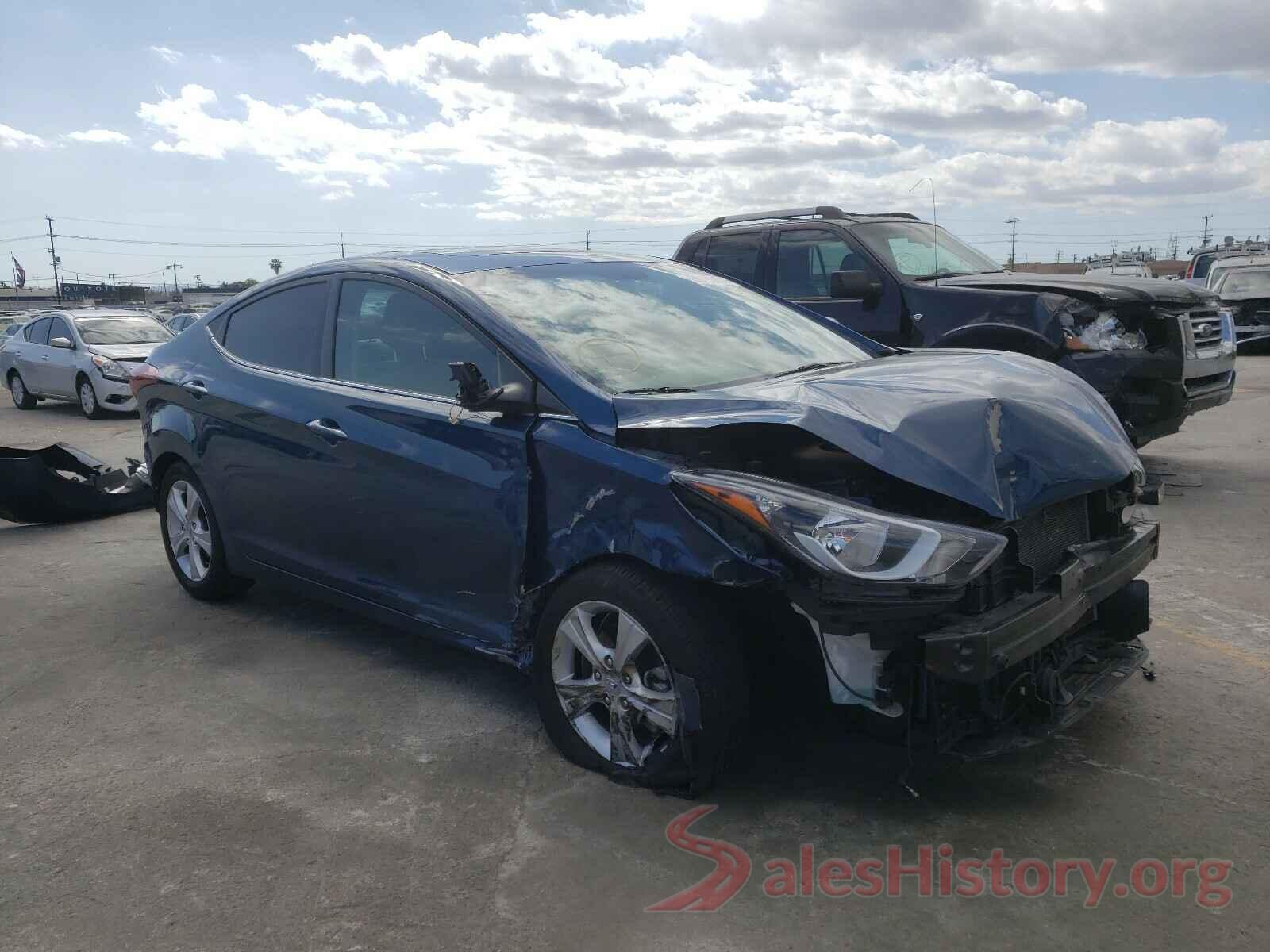 KMHDH4AE7GU623013 2016 HYUNDAI ELANTRA