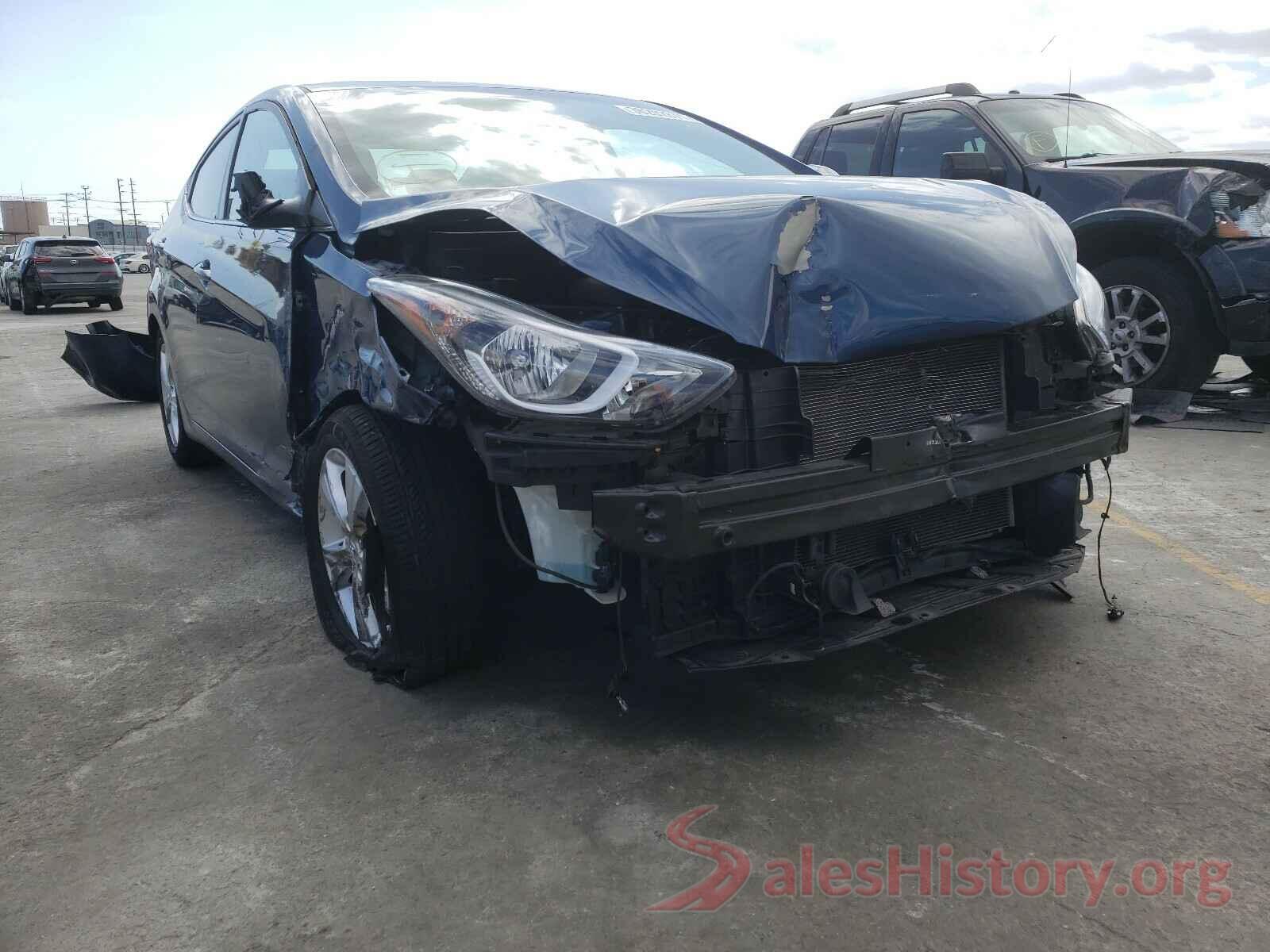 KMHDH4AE7GU623013 2016 HYUNDAI ELANTRA