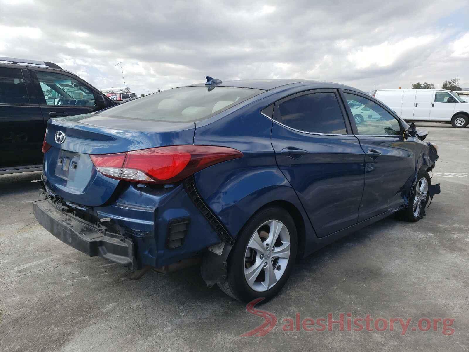 KMHDH4AE7GU623013 2016 HYUNDAI ELANTRA