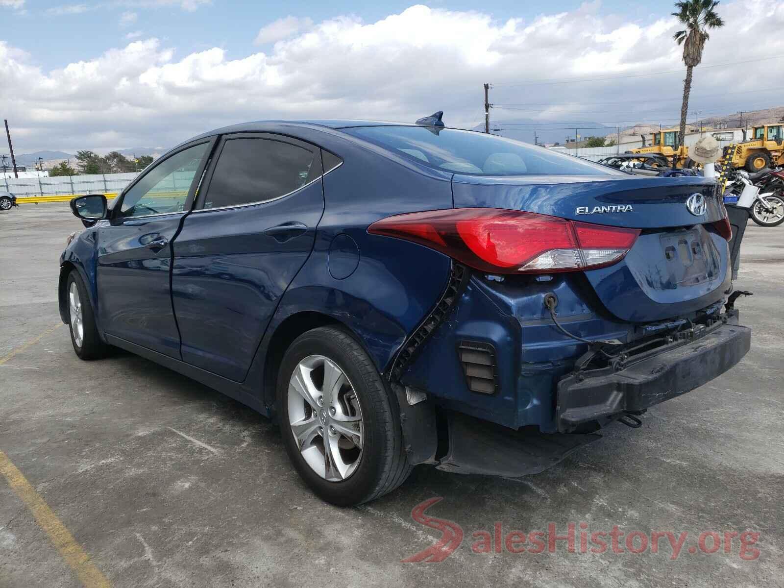 KMHDH4AE7GU623013 2016 HYUNDAI ELANTRA