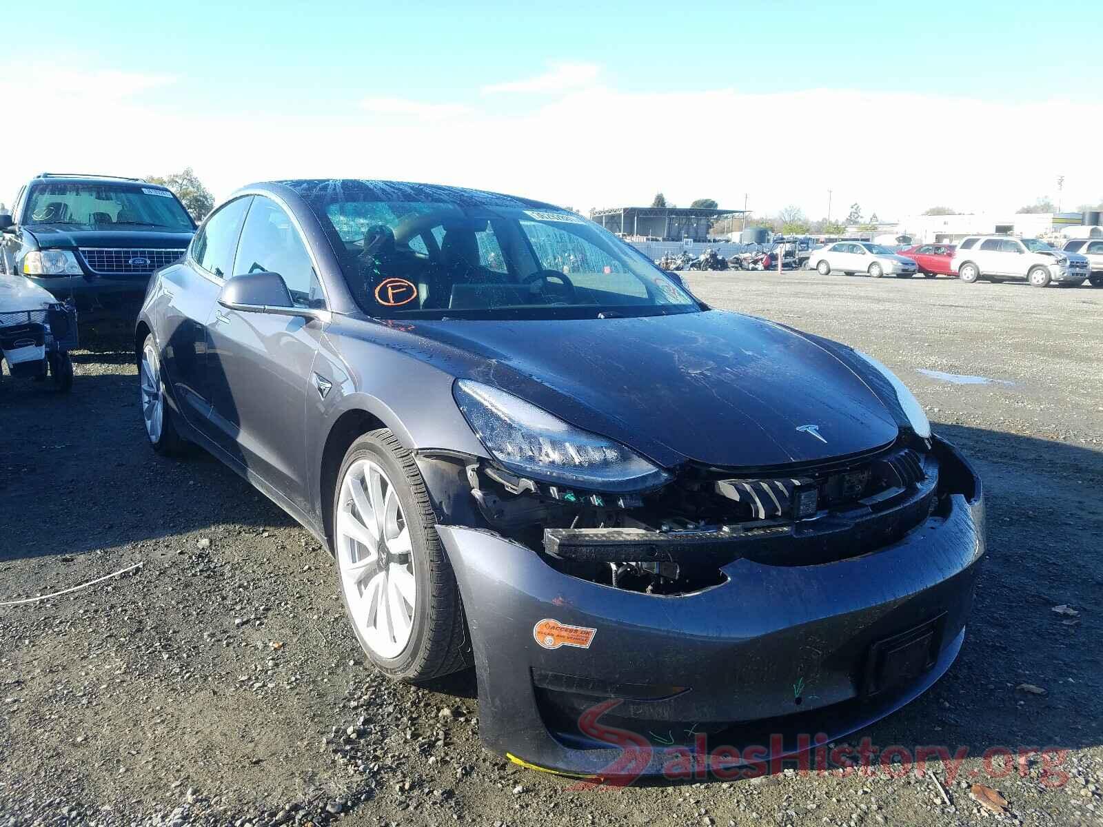 5YJ3E1EA5KF417186 2019 TESLA MODEL 3