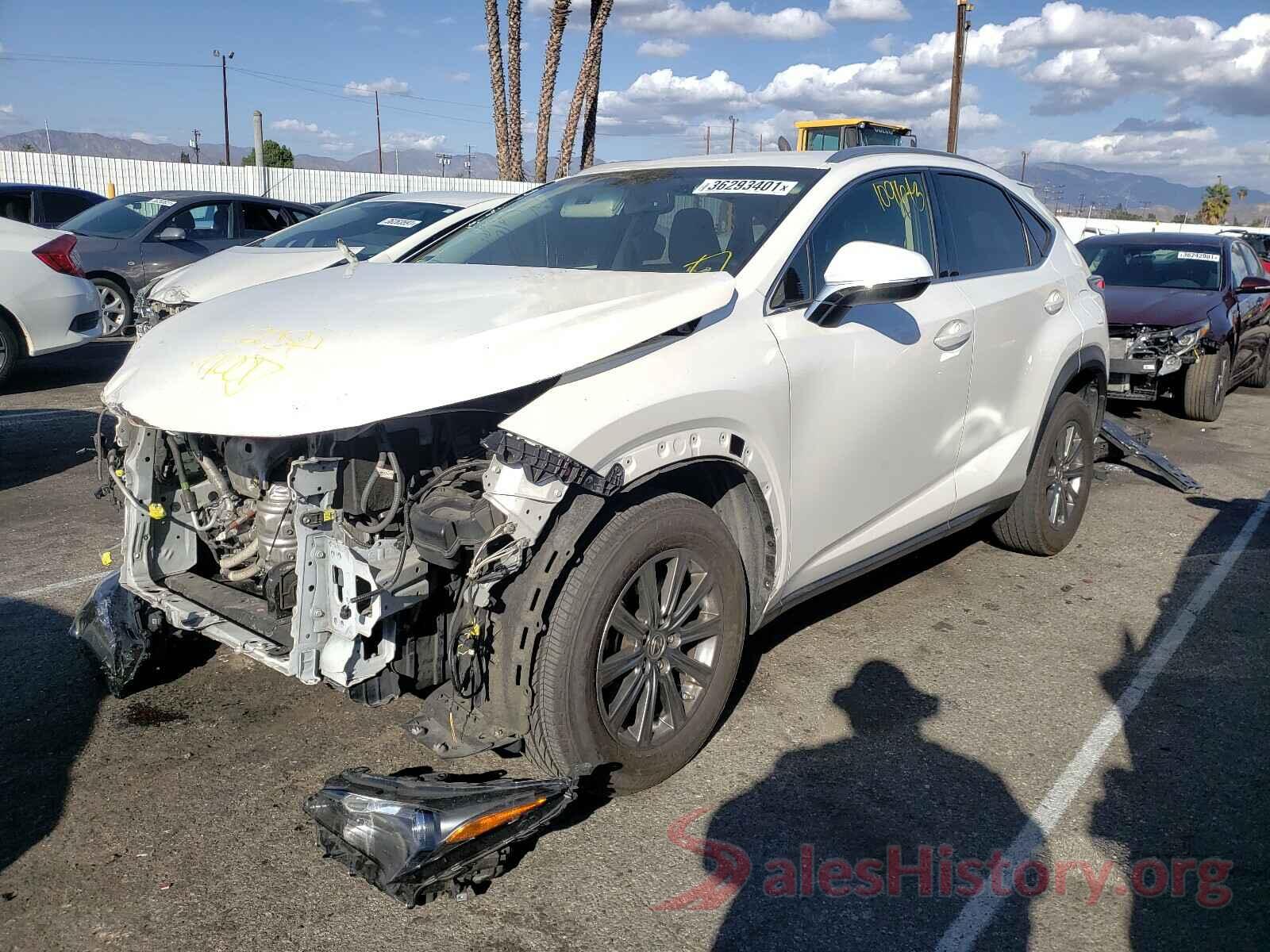 JTJYARBZXH2068416 2017 LEXUS NX