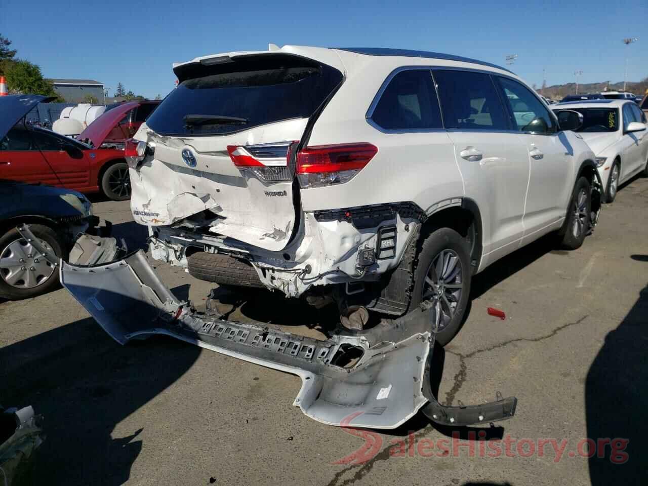 5TDJGRFH4HS023405 2017 TOYOTA HIGHLANDER