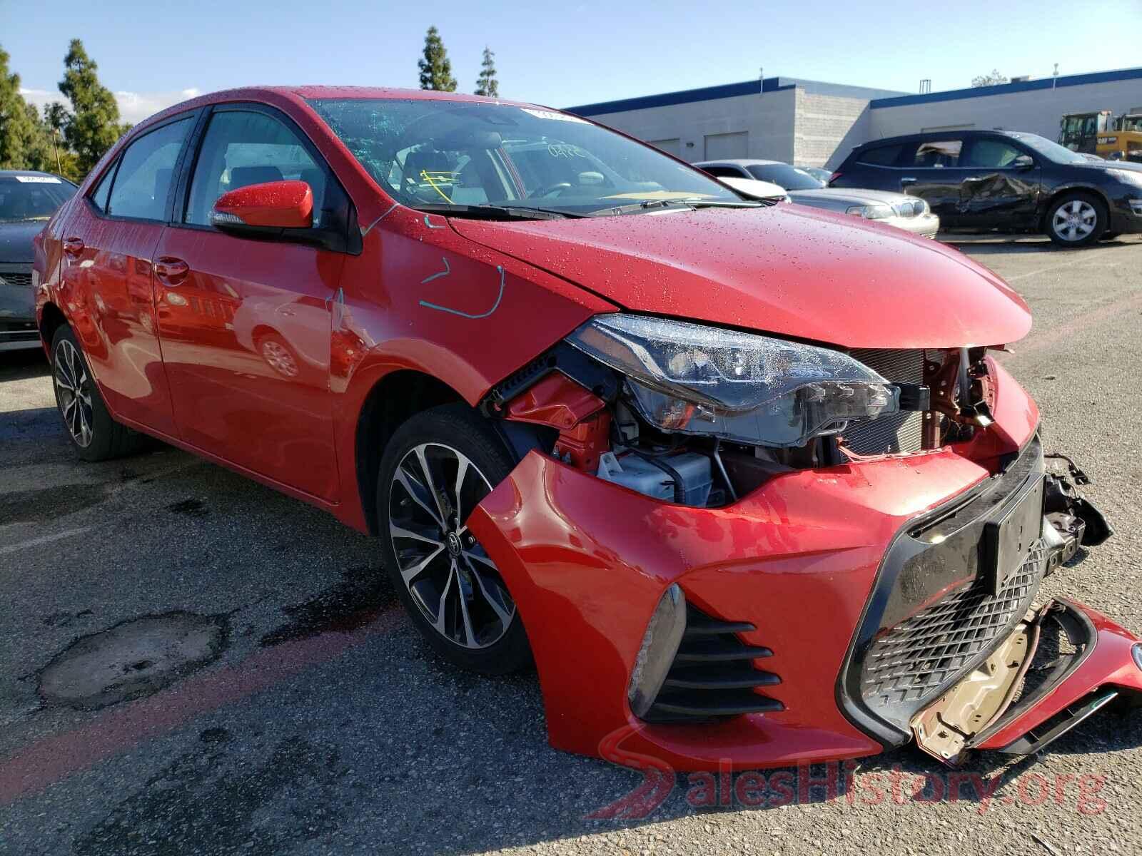 5YFBURHE9KP892677 2019 TOYOTA COROLLA