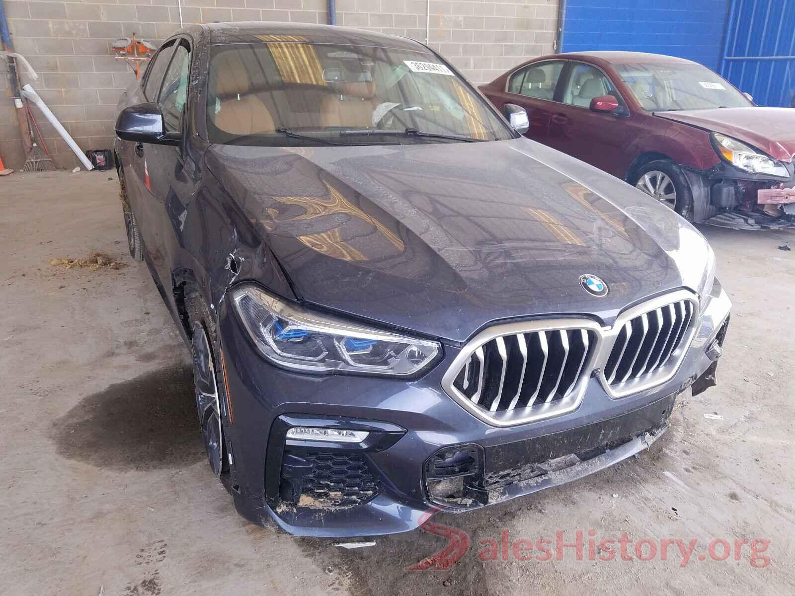 5UXCY6C07L9D68858 2020 BMW X6