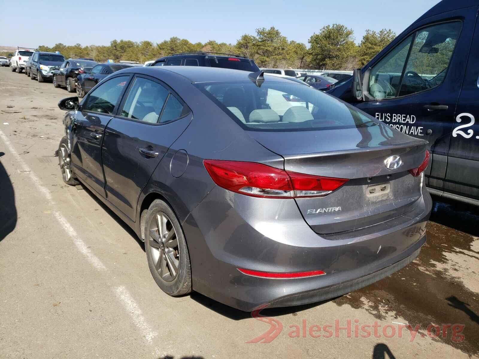 5NPD84LF3JH287288 2018 HYUNDAI ELANTRA