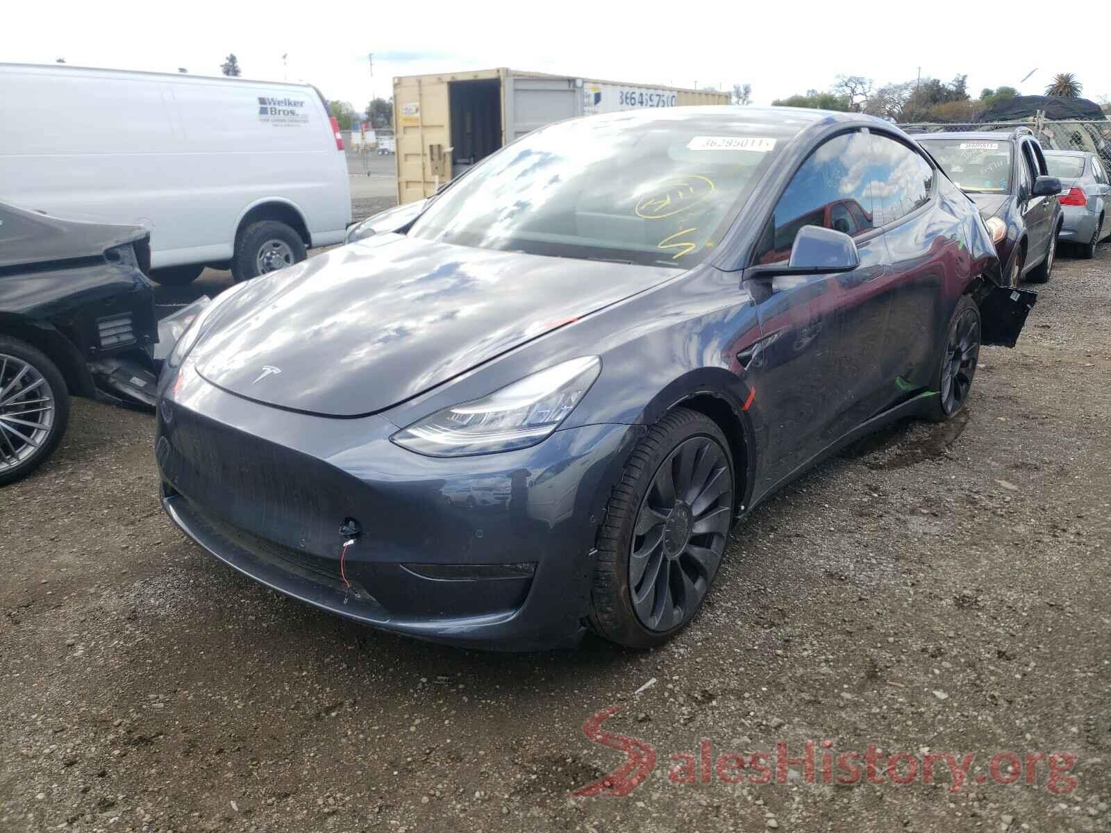 5YJYGDEF0LF057209 2020 TESLA MODEL Y