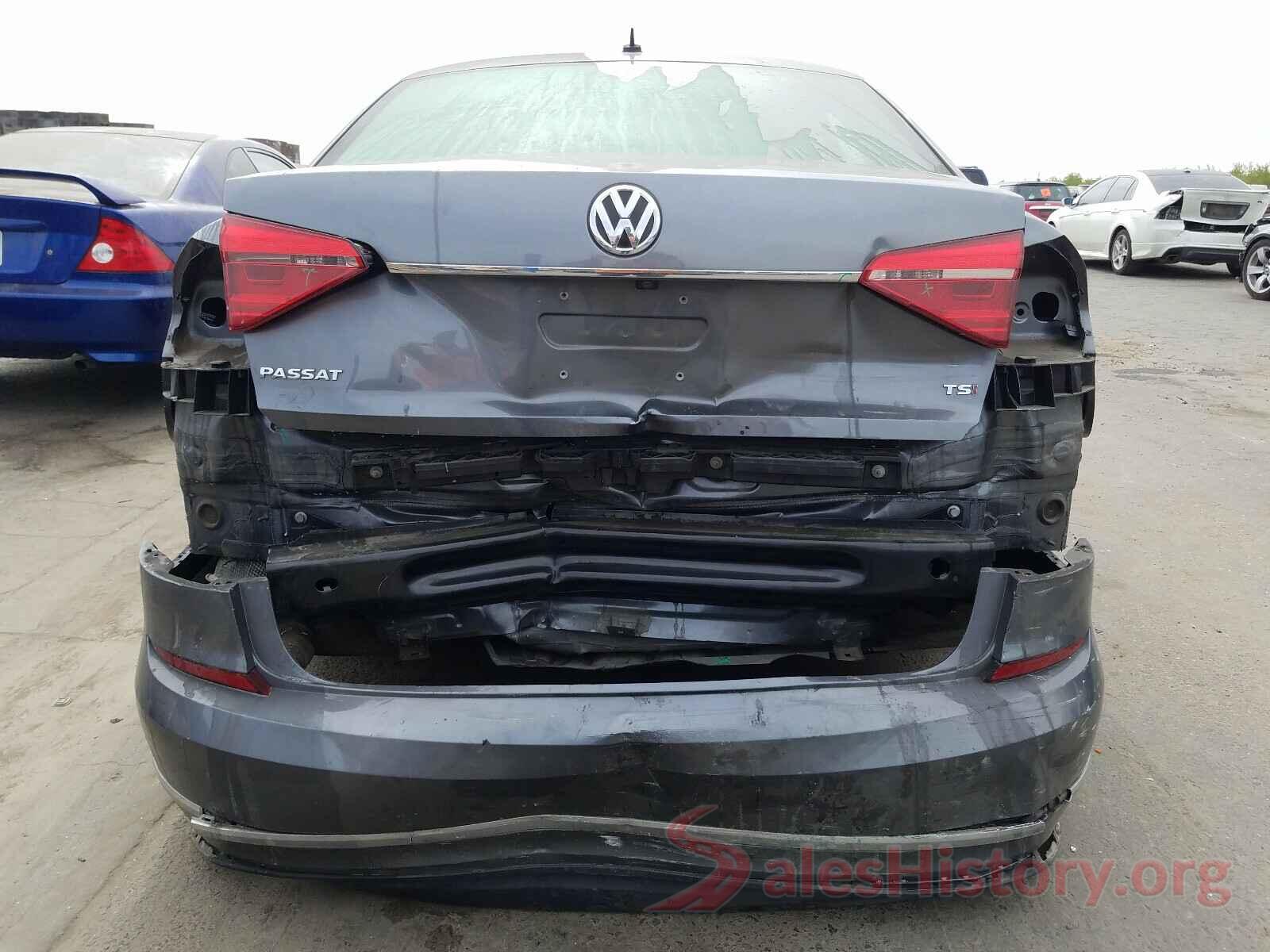 1VWAT7A37GC054852 2016 VOLKSWAGEN PASSAT