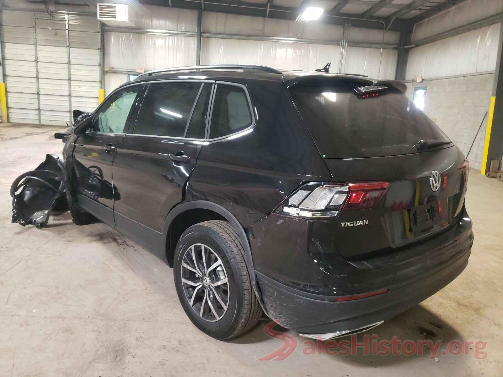 3VV0B7AX0MM038699 2021 VOLKSWAGEN TIGUAN