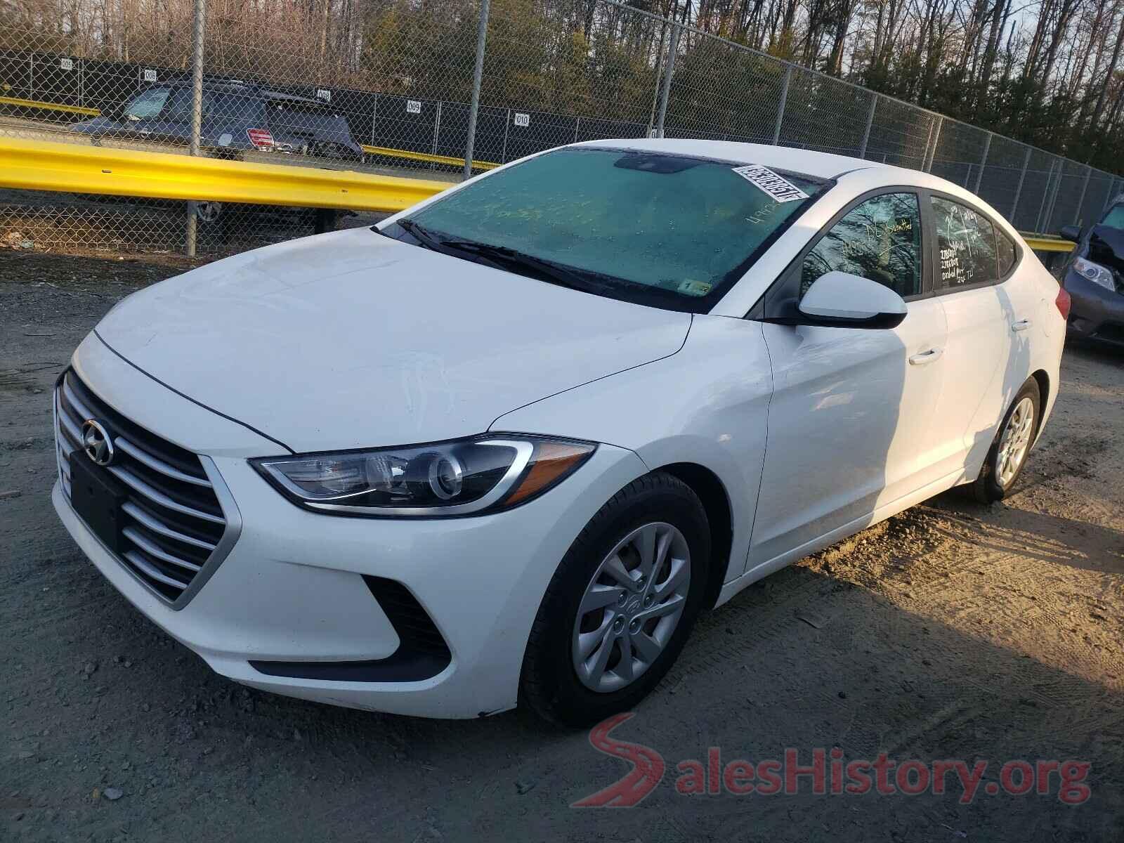 5NPD74LF6HH111509 2017 HYUNDAI ELANTRA