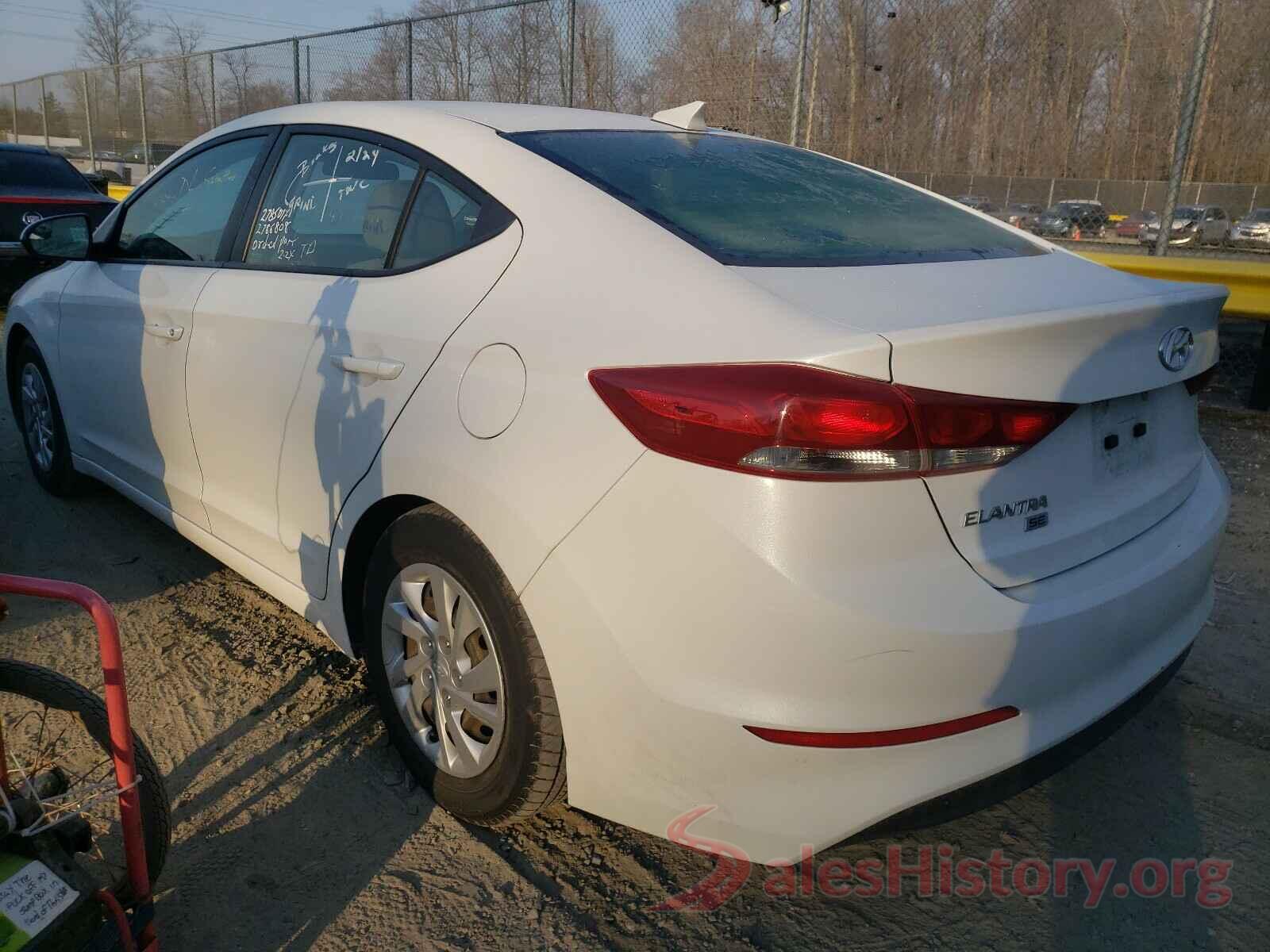 5NPD74LF6HH111509 2017 HYUNDAI ELANTRA