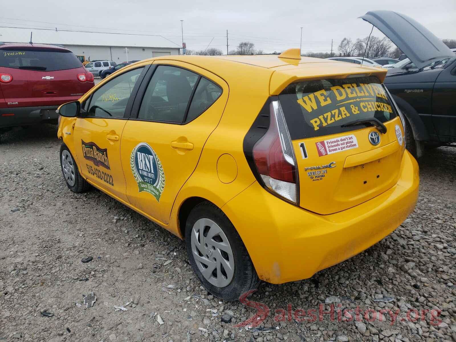 JTDKDTB32G1132056 2016 TOYOTA PRIUS