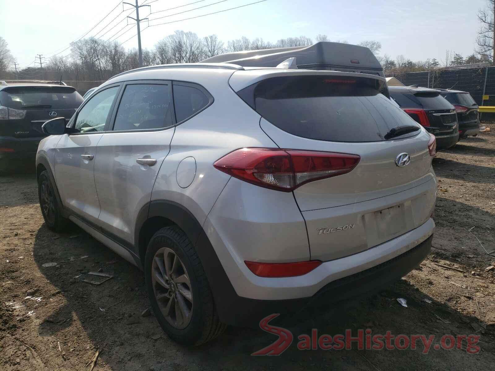 KM8J3CA4XJU678047 2018 HYUNDAI TUCSON