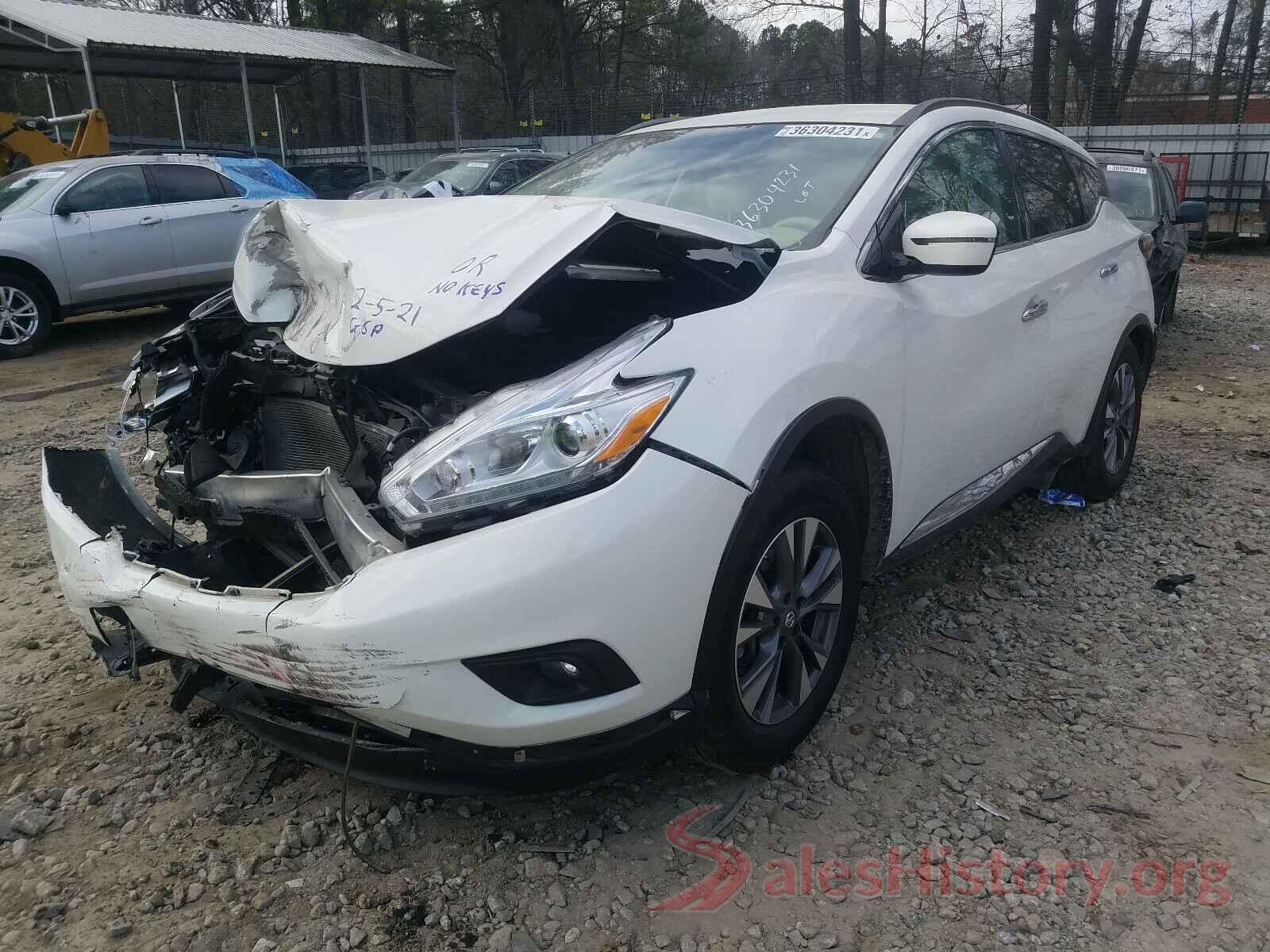 5N1AZ2MG0HN100302 2017 NISSAN MURANO