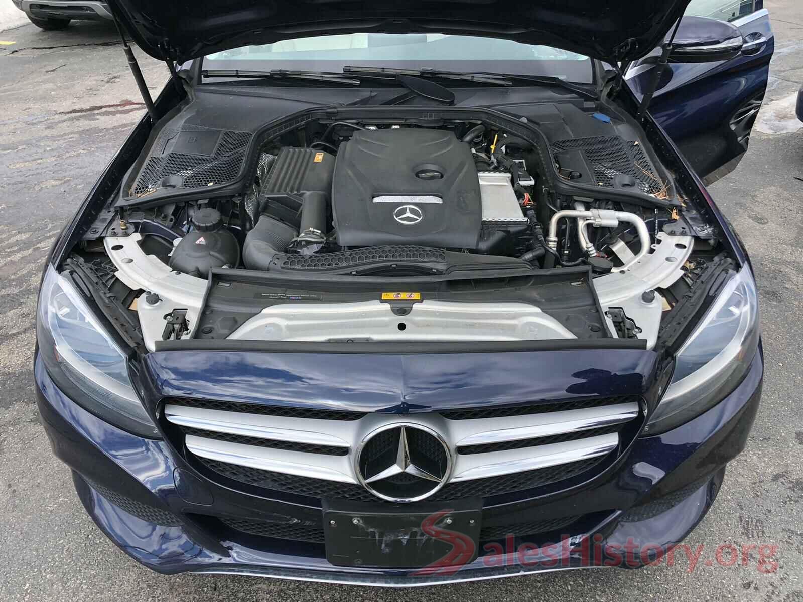 55SWF4KB9HU222000 2017 MERCEDES-BENZ C CLASS