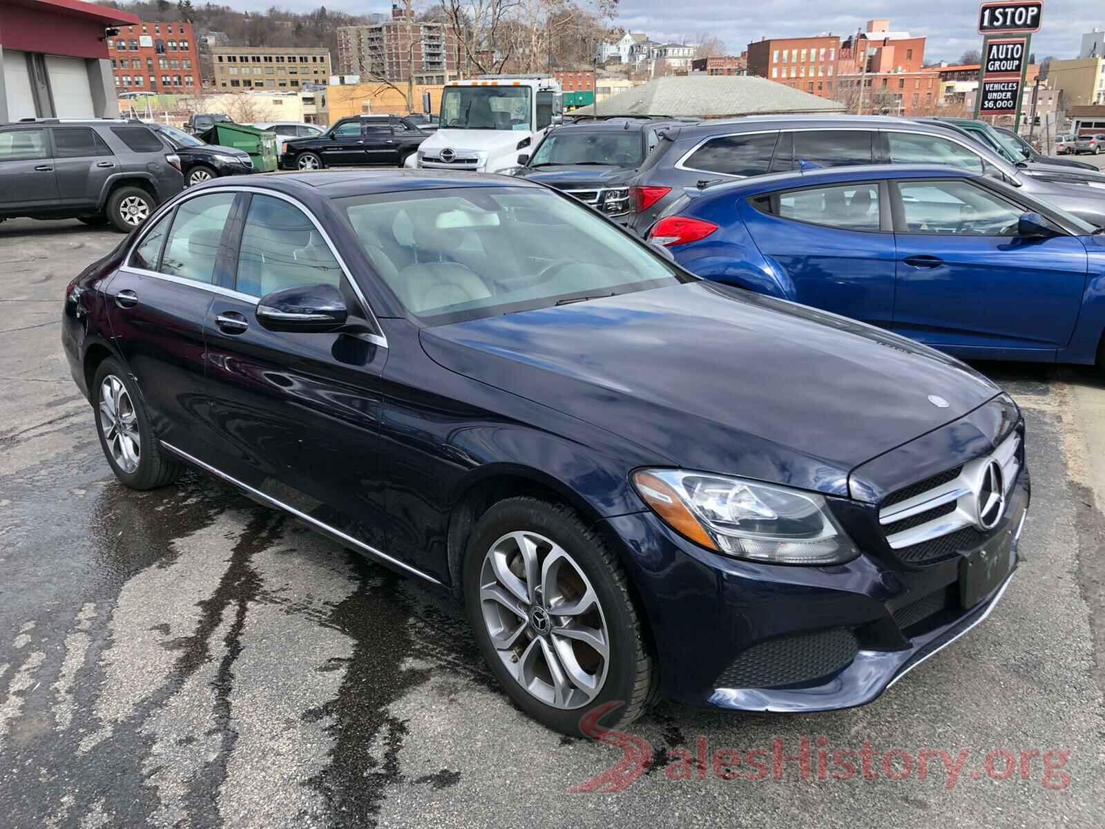 55SWF4KB9HU222000 2017 MERCEDES-BENZ C CLASS