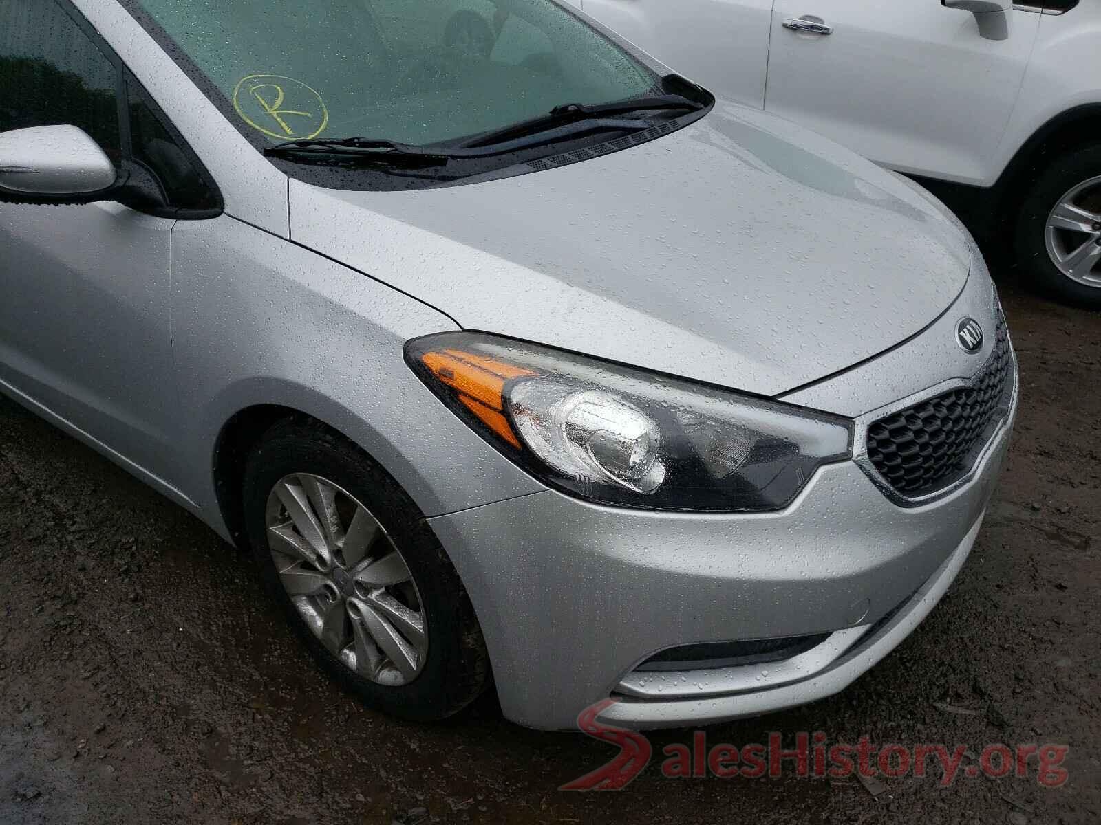 KNAFX4A67G5507732 2016 KIA FORTE