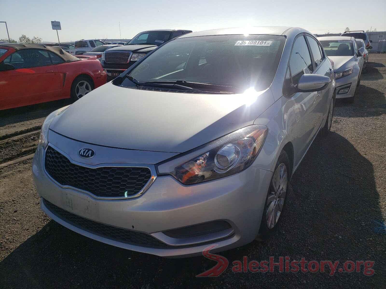 KNAFX4A67G5507732 2016 KIA FORTE