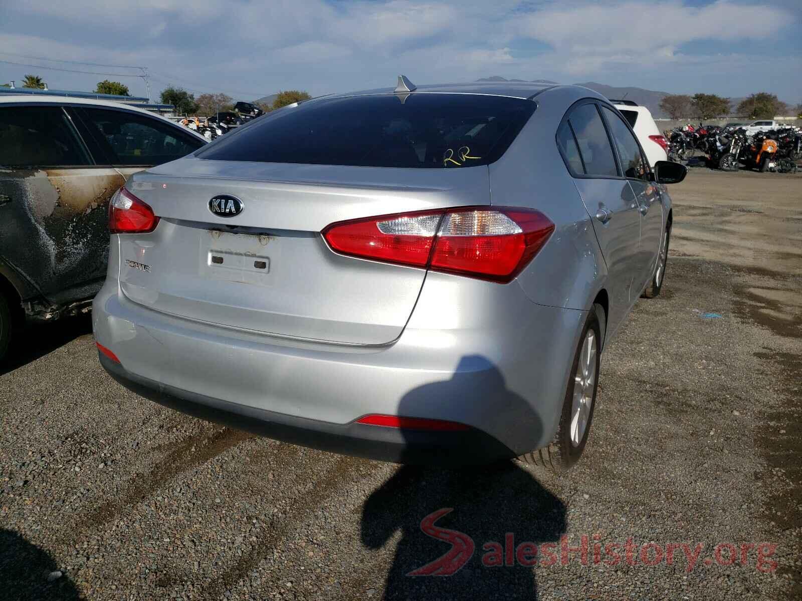 KNAFX4A67G5507732 2016 KIA FORTE