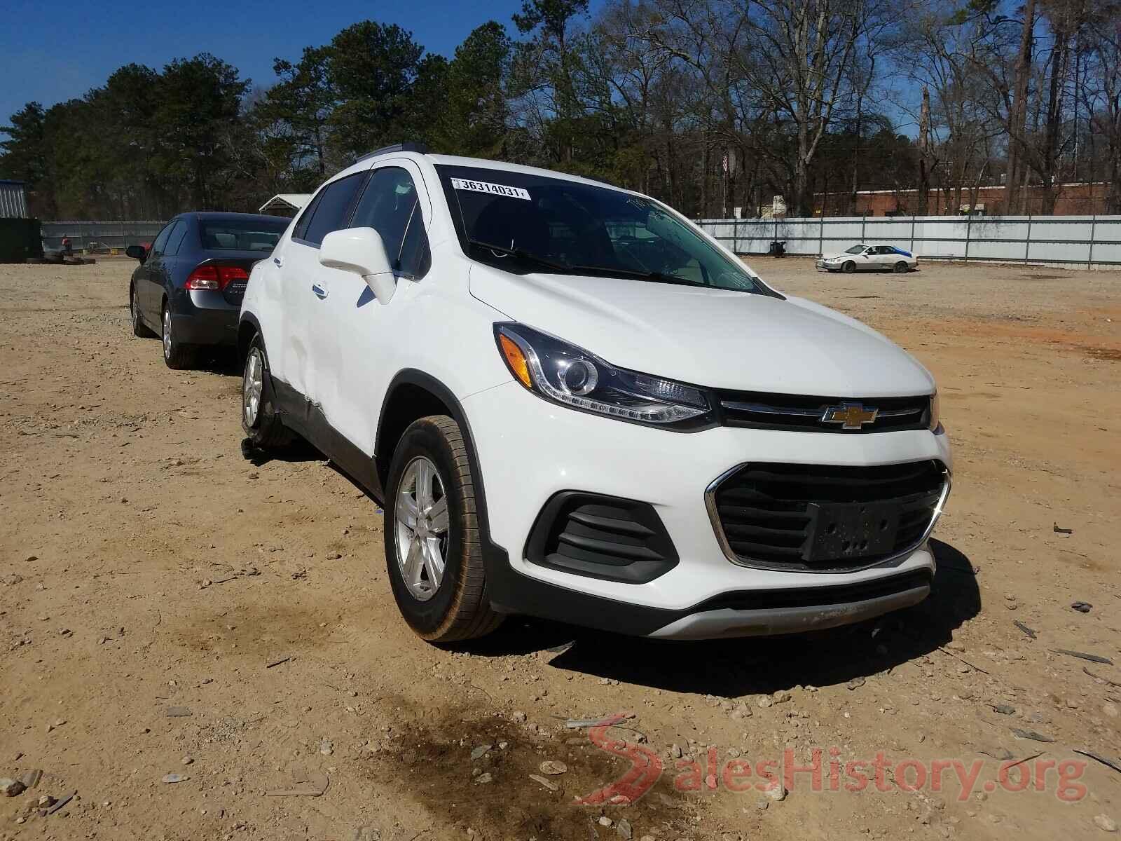 KL7CJLSB6KB907303 2019 CHEVROLET TRAX