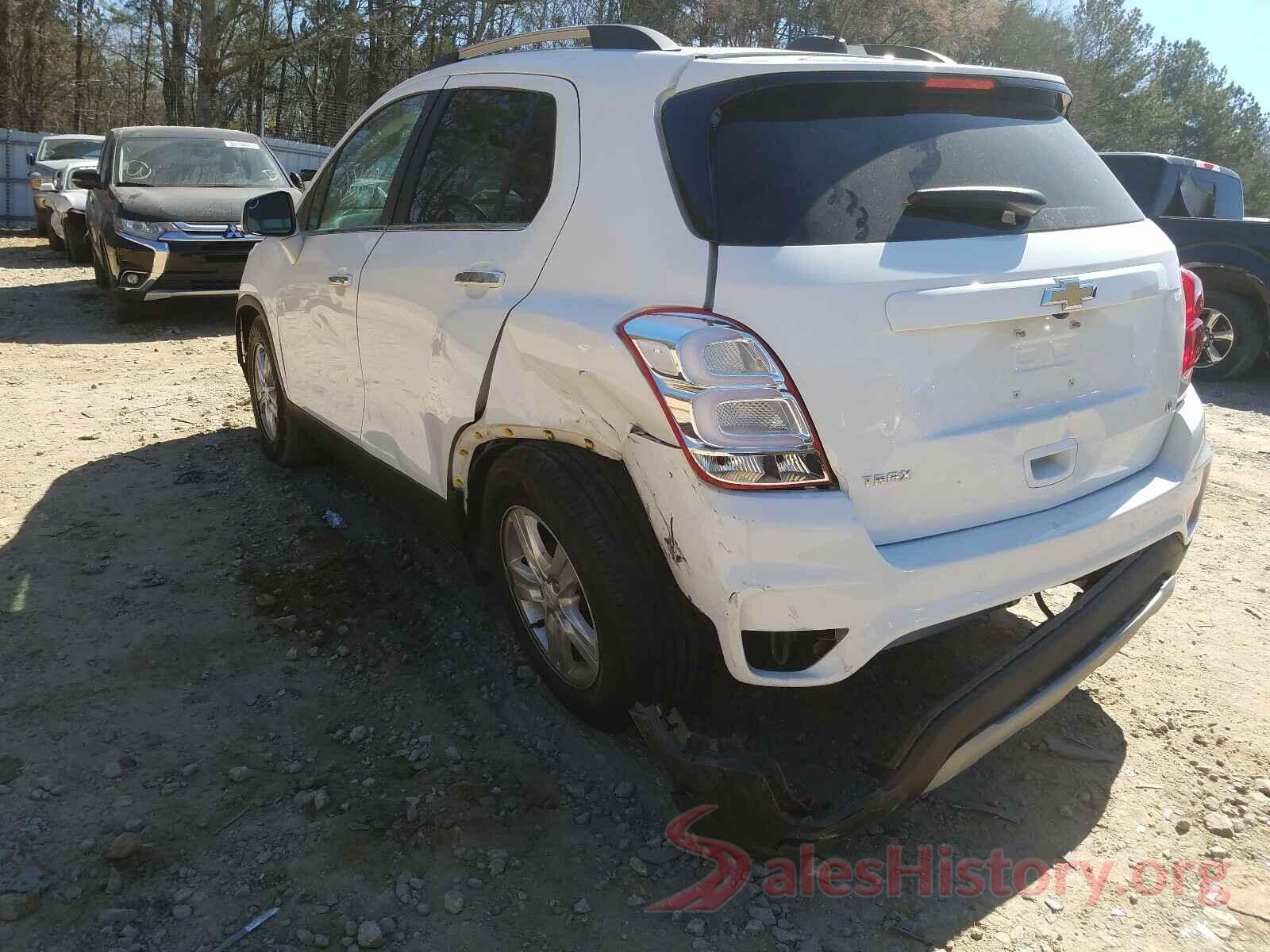 KL7CJLSB6KB907303 2019 CHEVROLET TRAX