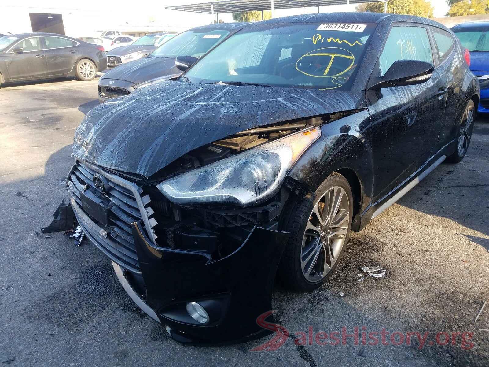 KMHTC6AE6GU250195 2016 HYUNDAI VELOSTER