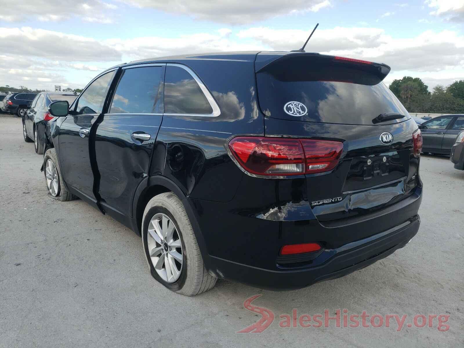 5XYPG4A36KG545627 2019 KIA SORENTO