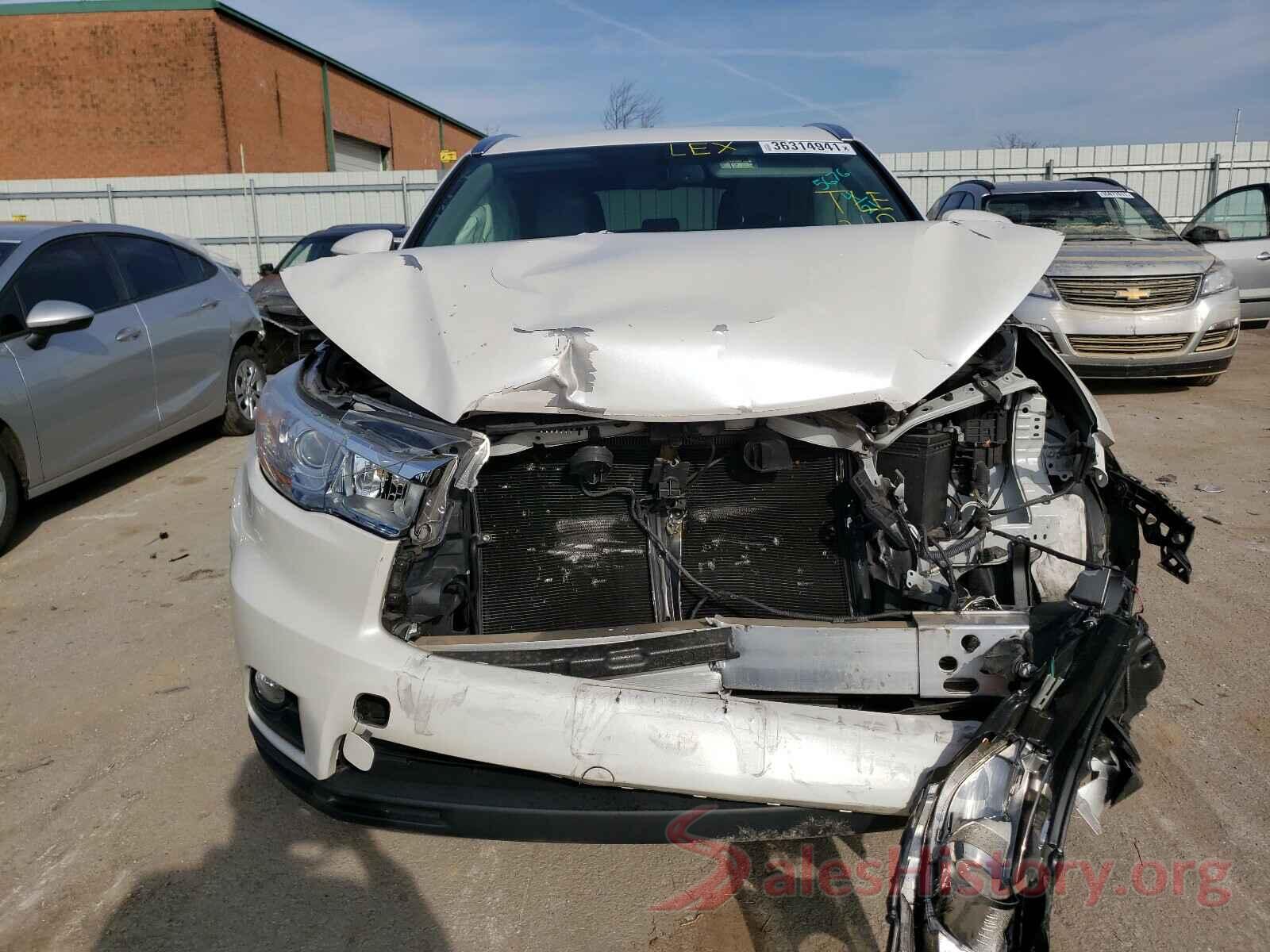 5TDJKRFH9FS205676 2015 TOYOTA HIGHLANDER