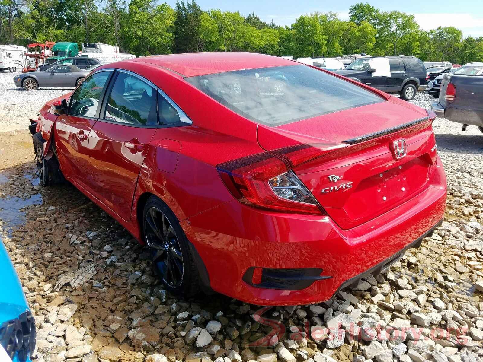 2HGFC2F8XKH562000 2019 HONDA CIVIC