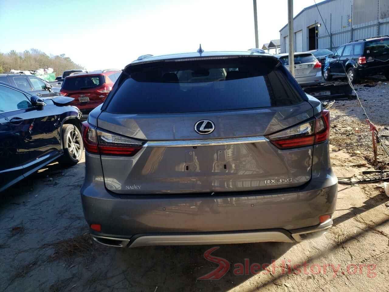 2T2HZMAA8NC219482 2022 LEXUS RX350