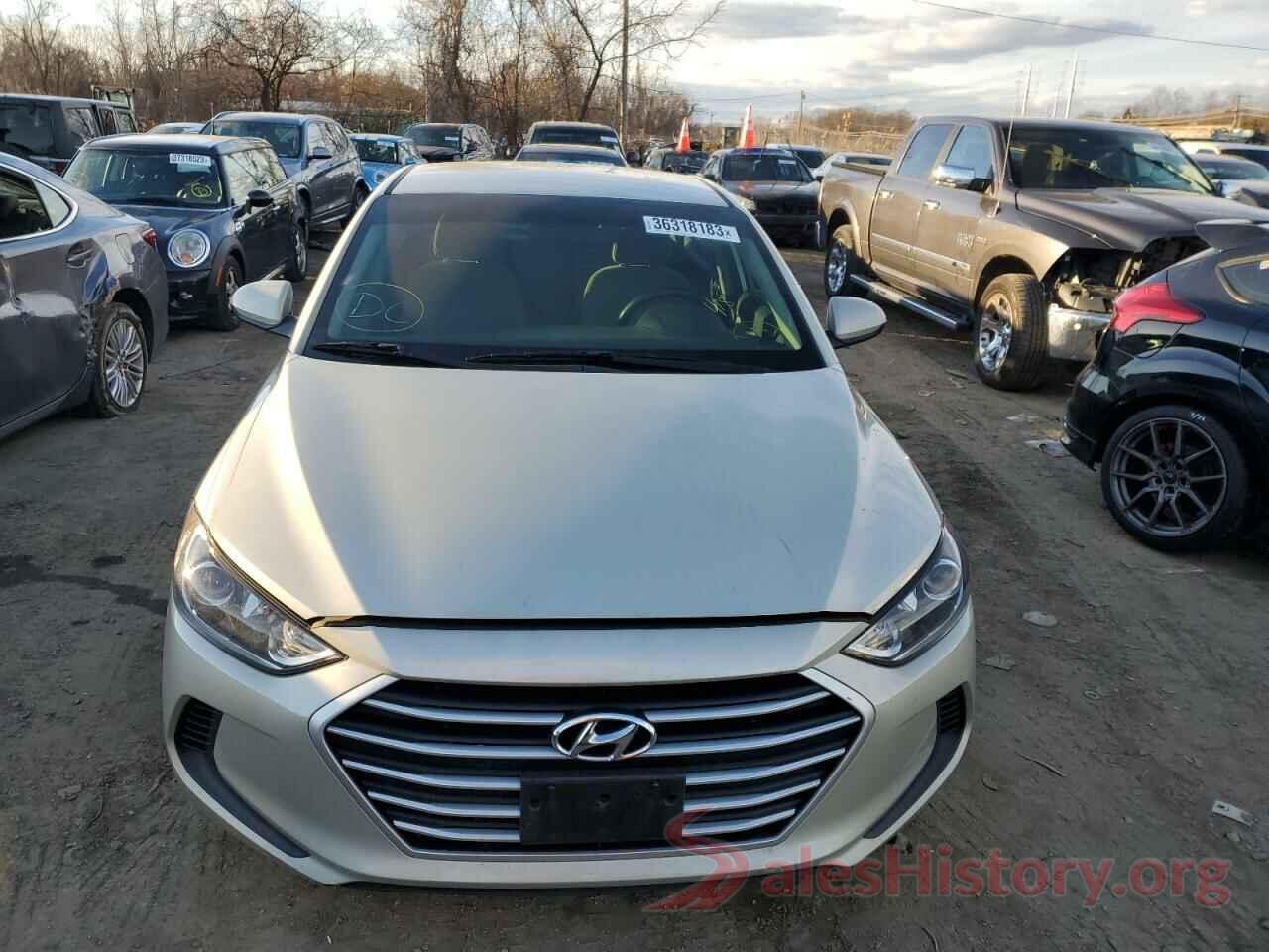 5NPD84LF3JH226118 2018 HYUNDAI ELANTRA