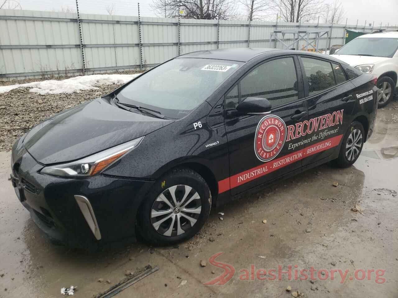 JTDL9RFU9K3007712 2019 TOYOTA PRIUS