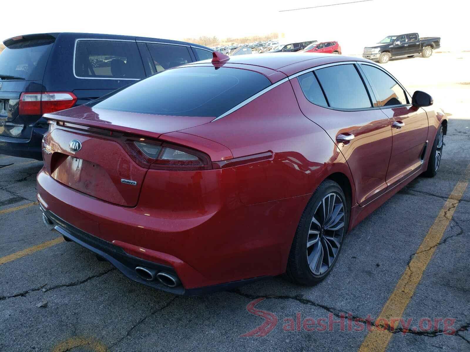 KNAE15LA5K6052919 2019 KIA STINGER