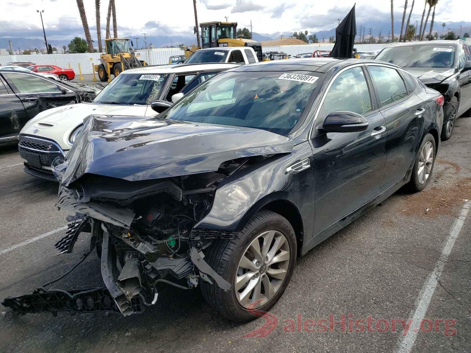 5XXGU4L37GG054873 2016 KIA OPTIMA