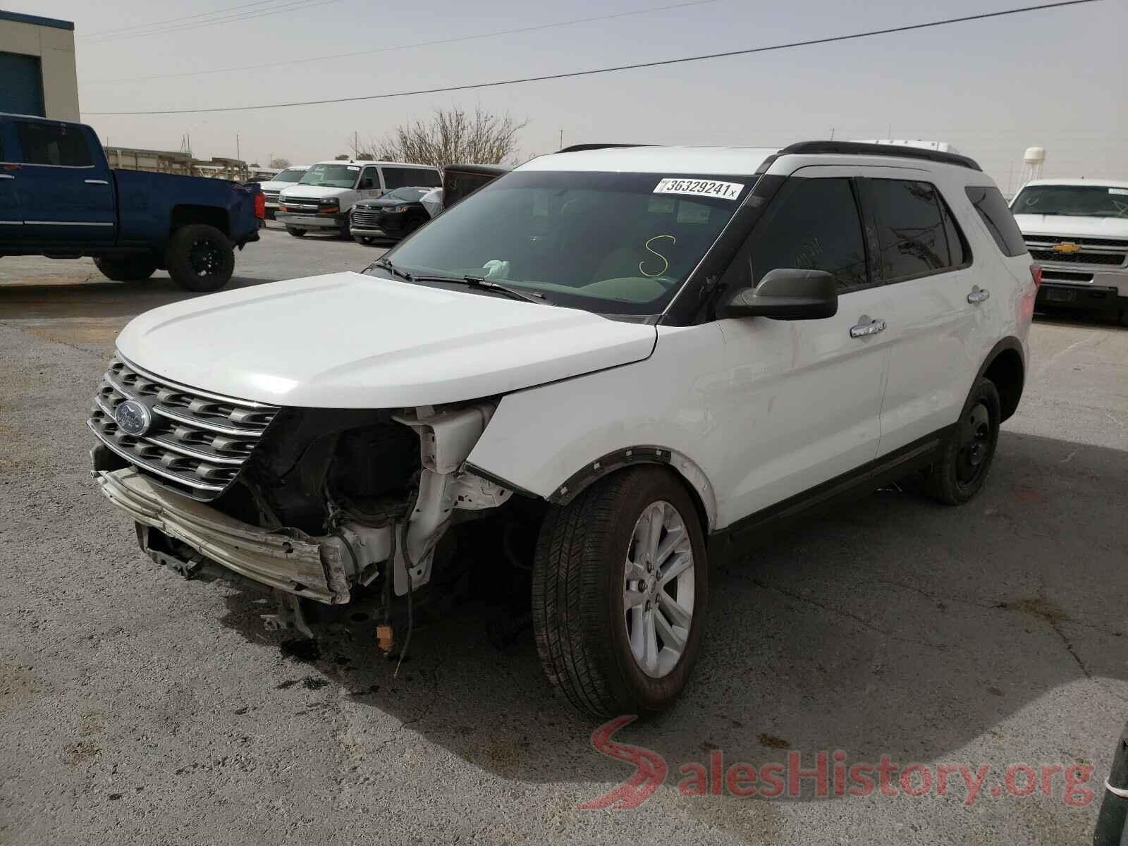 1FM5K7B85HGB41432 2017 FORD EXPLORER