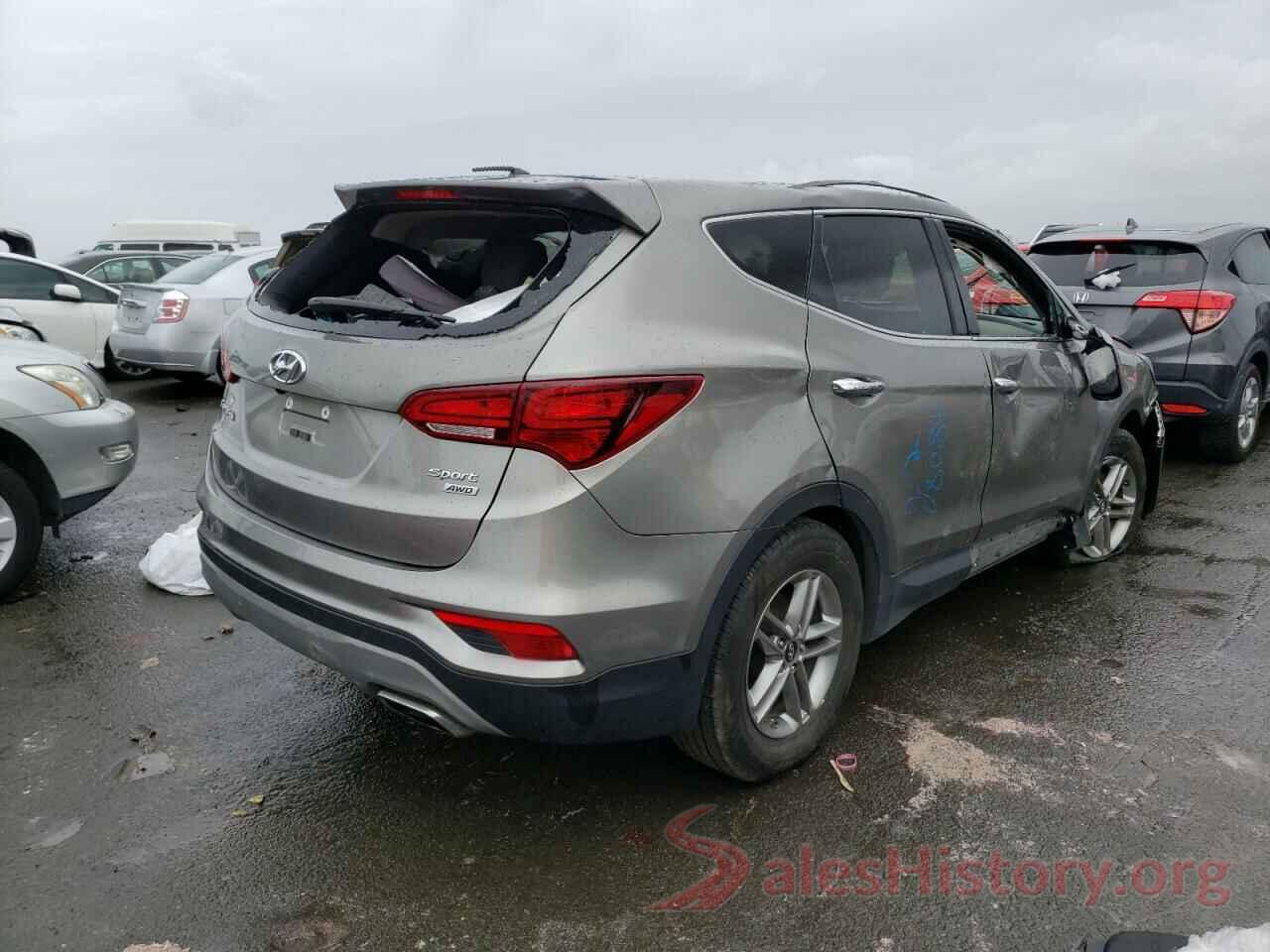 5XYZTDLB3JG568855 2018 HYUNDAI SANTA FE